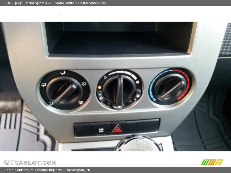 Stone White / Pastel Slate Gray 2007 Jeep Patriot Sport 4x4