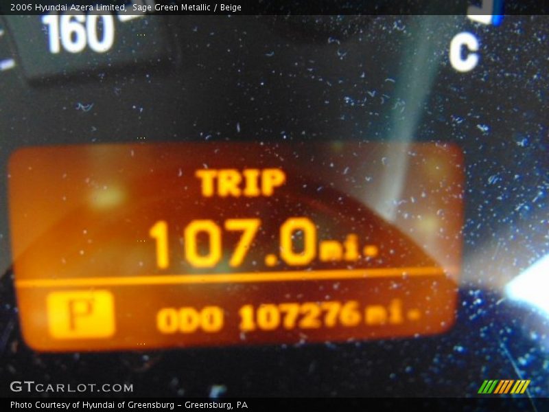 Sage Green Metallic / Beige 2006 Hyundai Azera Limited