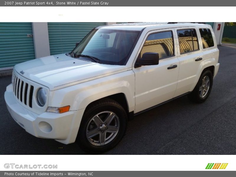 Stone White / Pastel Slate Gray 2007 Jeep Patriot Sport 4x4