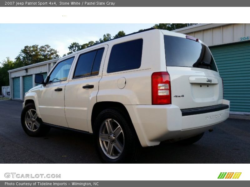 Stone White / Pastel Slate Gray 2007 Jeep Patriot Sport 4x4
