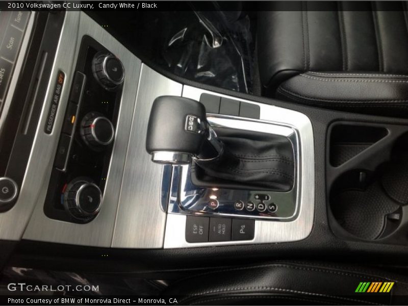 Candy White / Black 2010 Volkswagen CC Luxury