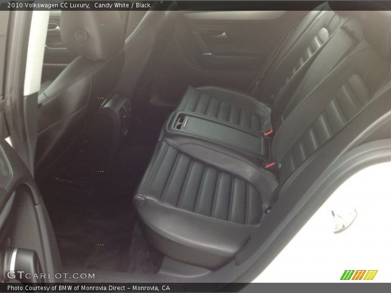 Candy White / Black 2010 Volkswagen CC Luxury