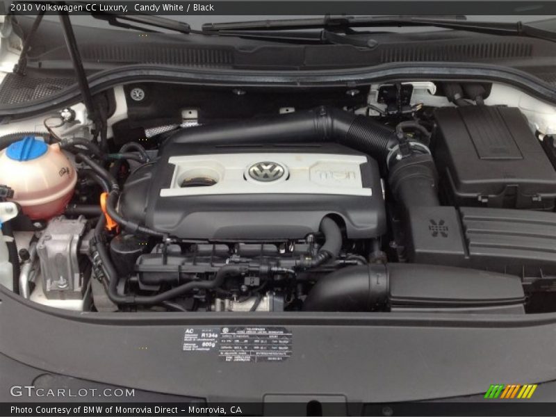 Candy White / Black 2010 Volkswagen CC Luxury