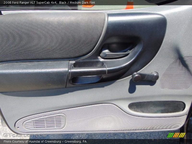 Black / Medium Dark Flint 2008 Ford Ranger XLT SuperCab 4x4