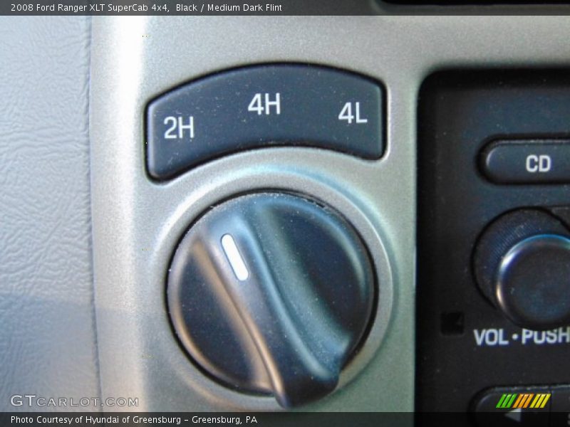 Black / Medium Dark Flint 2008 Ford Ranger XLT SuperCab 4x4