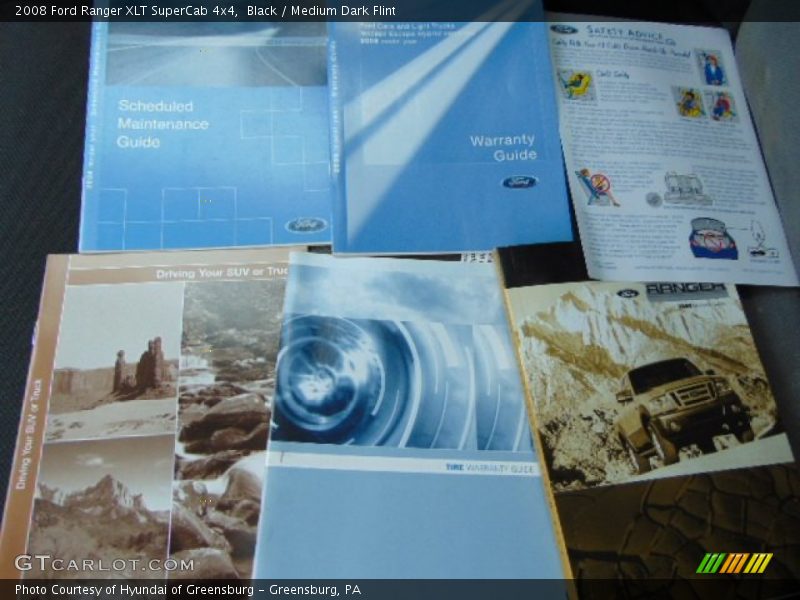 Black / Medium Dark Flint 2008 Ford Ranger XLT SuperCab 4x4
