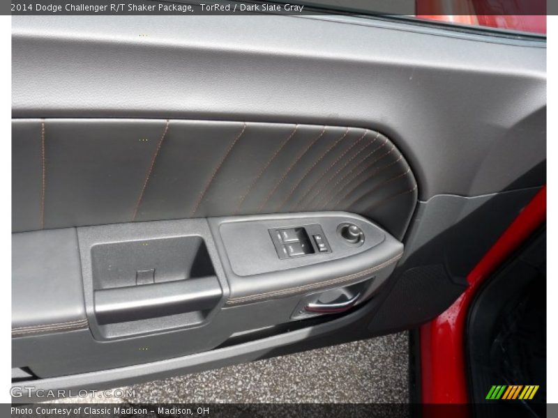 TorRed / Dark Slate Gray 2014 Dodge Challenger R/T Shaker Package