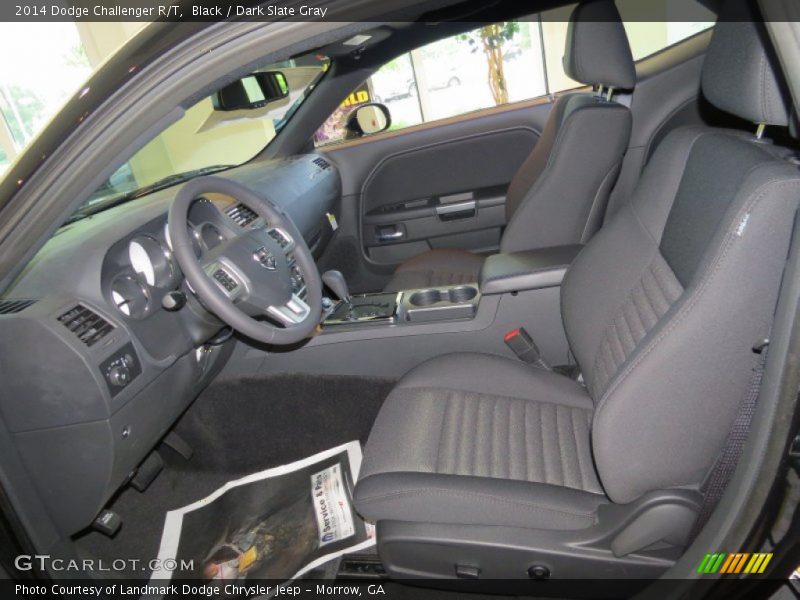Black / Dark Slate Gray 2014 Dodge Challenger R/T