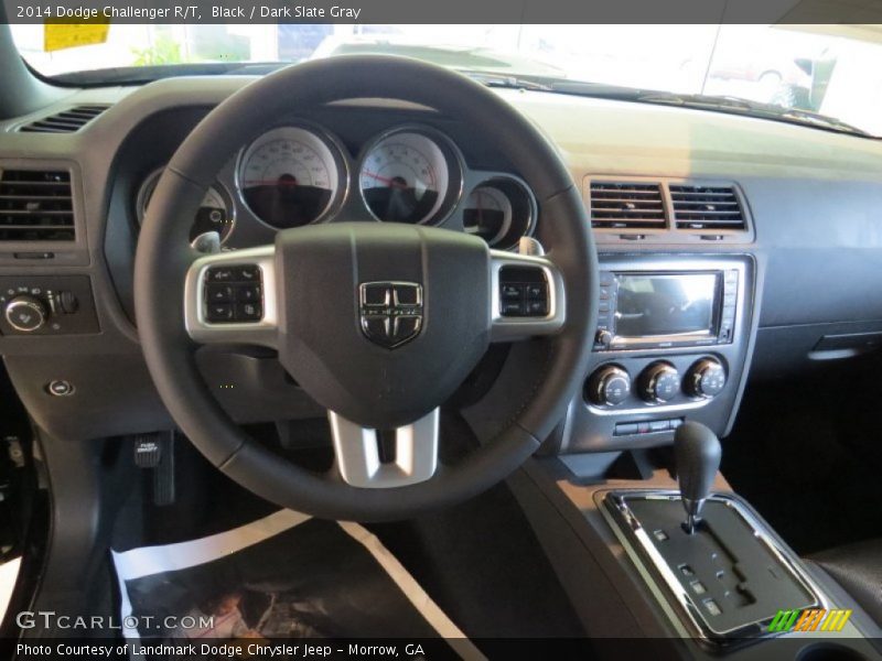 Black / Dark Slate Gray 2014 Dodge Challenger R/T