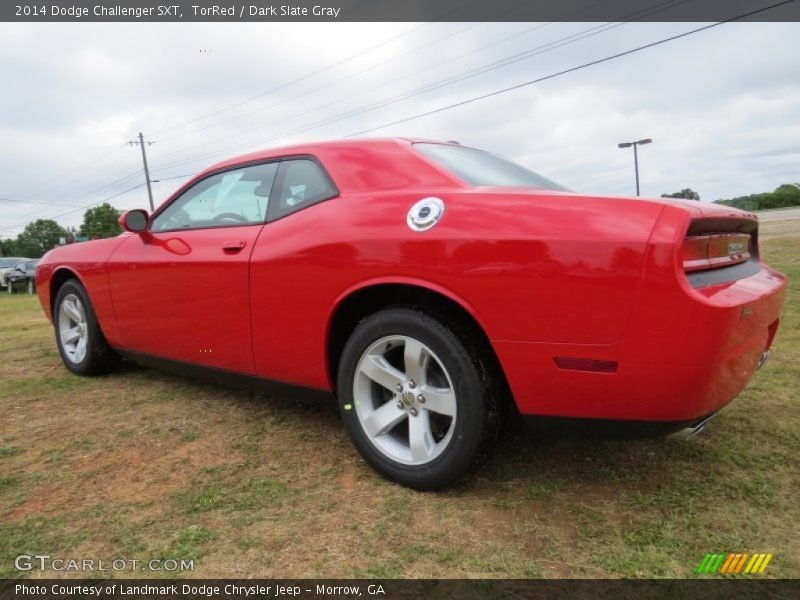 TorRed / Dark Slate Gray 2014 Dodge Challenger SXT