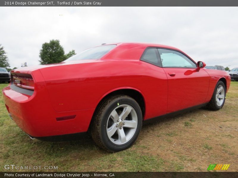 TorRed / Dark Slate Gray 2014 Dodge Challenger SXT