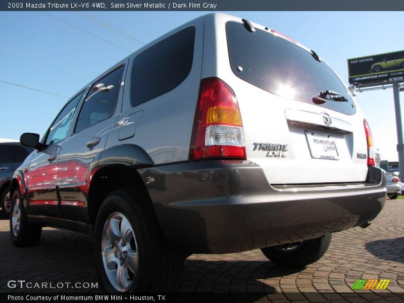Satin Silver Metallic / Dark Flint Gray 2003 Mazda Tribute LX-V6 4WD