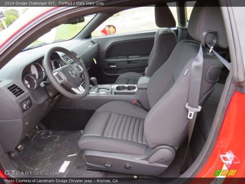 TorRed / Dark Slate Gray 2014 Dodge Challenger SXT