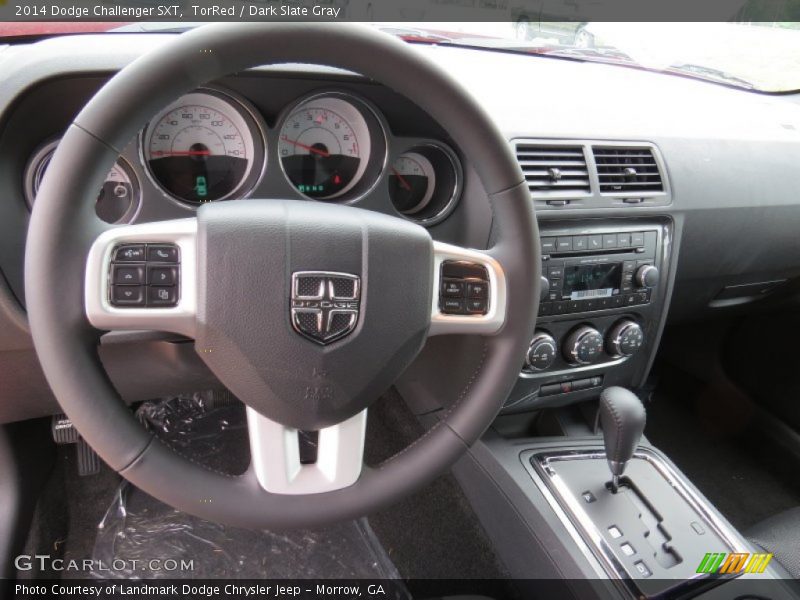 TorRed / Dark Slate Gray 2014 Dodge Challenger SXT