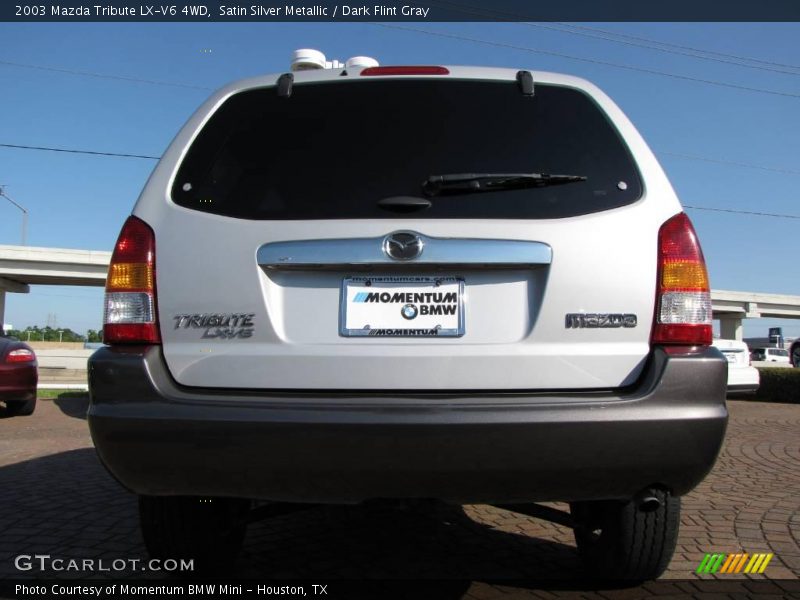 Satin Silver Metallic / Dark Flint Gray 2003 Mazda Tribute LX-V6 4WD