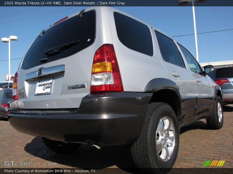 Satin Silver Metallic / Dark Flint Gray 2003 Mazda Tribute LX-V6 4WD