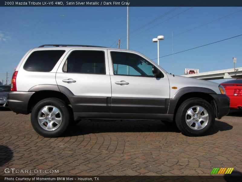 Satin Silver Metallic / Dark Flint Gray 2003 Mazda Tribute LX-V6 4WD