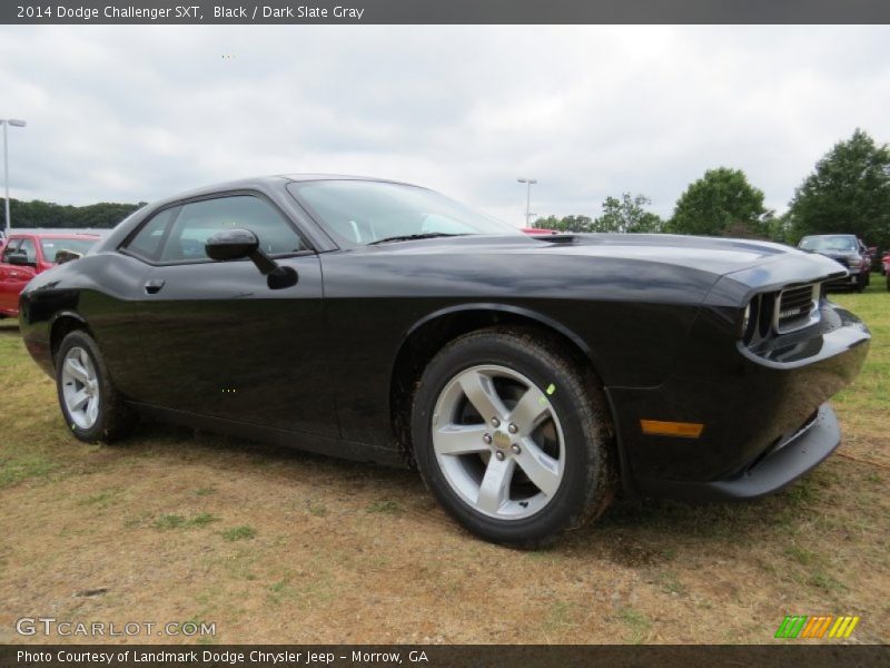 Black / Dark Slate Gray 2014 Dodge Challenger SXT