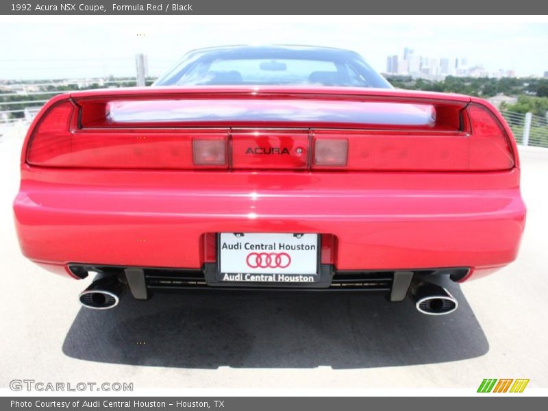 Formula Red / Black 1992 Acura NSX Coupe