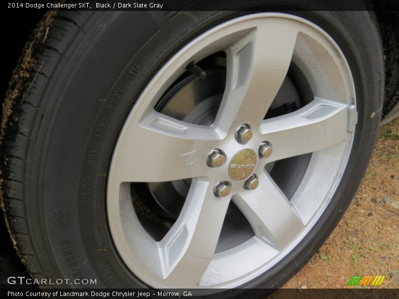 Black / Dark Slate Gray 2014 Dodge Challenger SXT