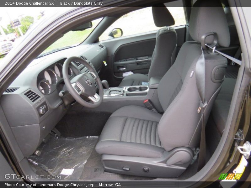 Black / Dark Slate Gray 2014 Dodge Challenger SXT