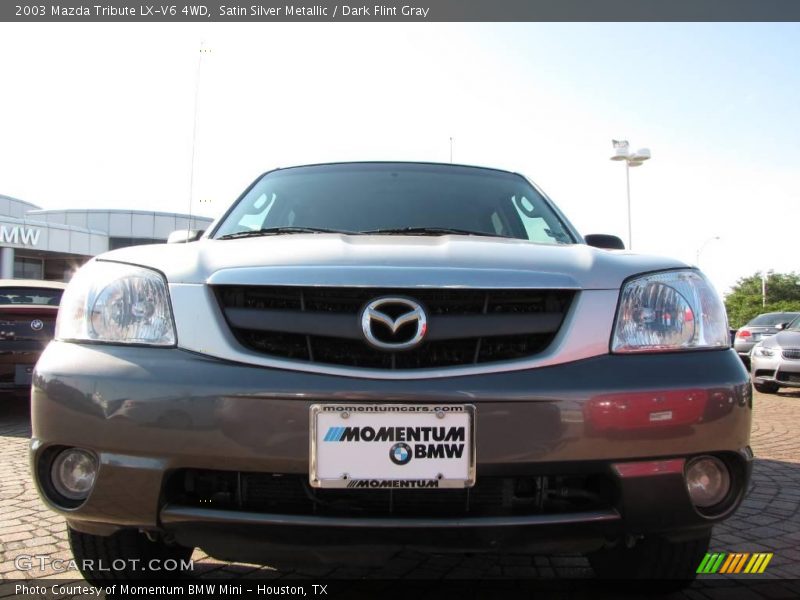 Satin Silver Metallic / Dark Flint Gray 2003 Mazda Tribute LX-V6 4WD