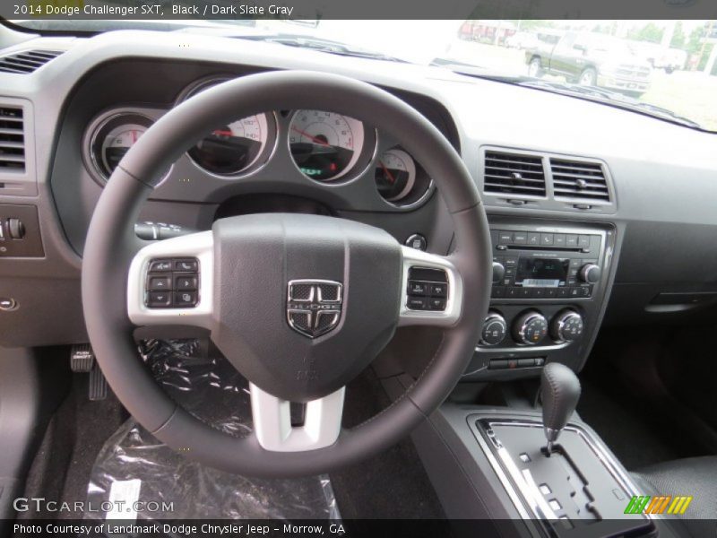 Black / Dark Slate Gray 2014 Dodge Challenger SXT