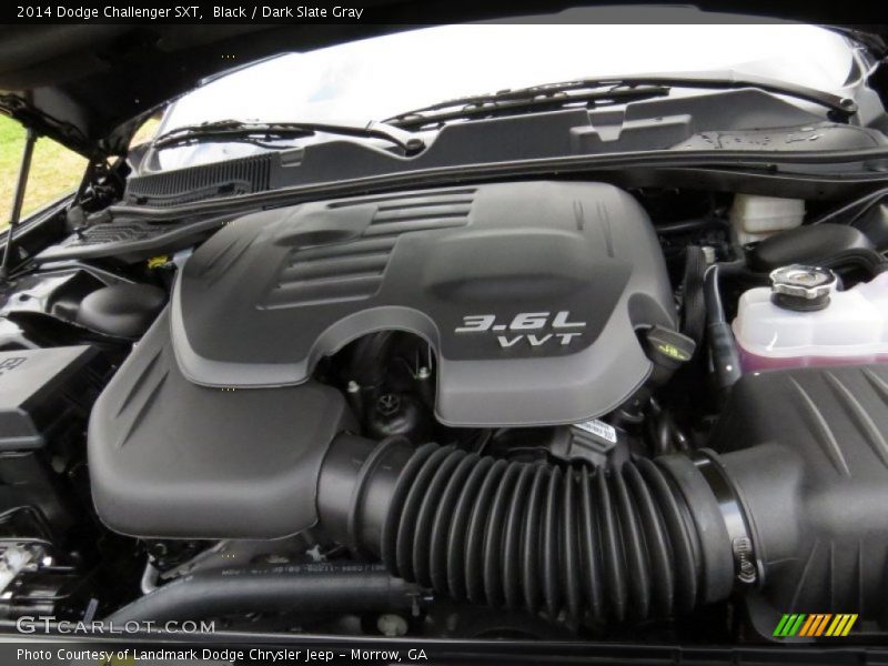 Black / Dark Slate Gray 2014 Dodge Challenger SXT