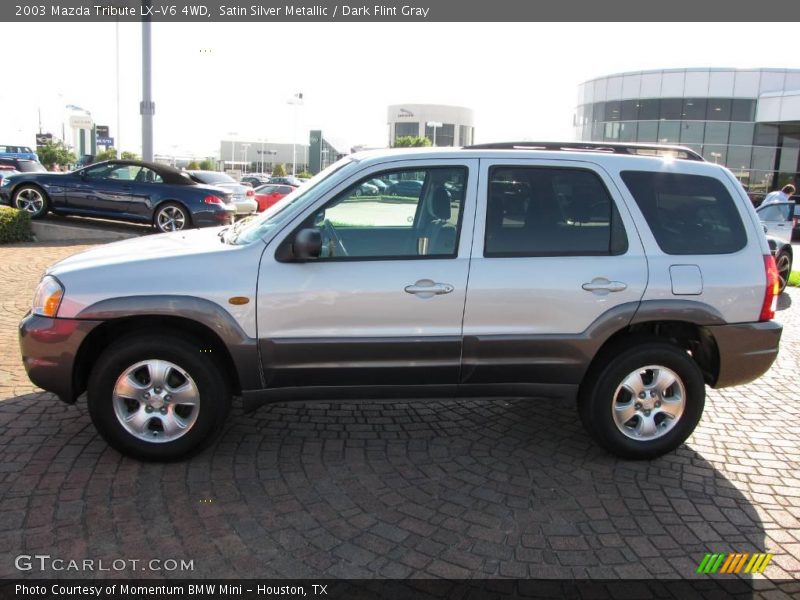 Satin Silver Metallic / Dark Flint Gray 2003 Mazda Tribute LX-V6 4WD