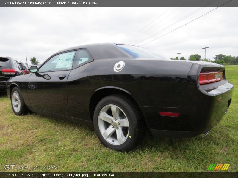 Black / Dark Slate Gray 2014 Dodge Challenger SXT