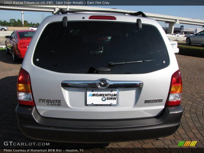 Satin Silver Metallic / Dark Flint Gray 2003 Mazda Tribute LX-V6 4WD