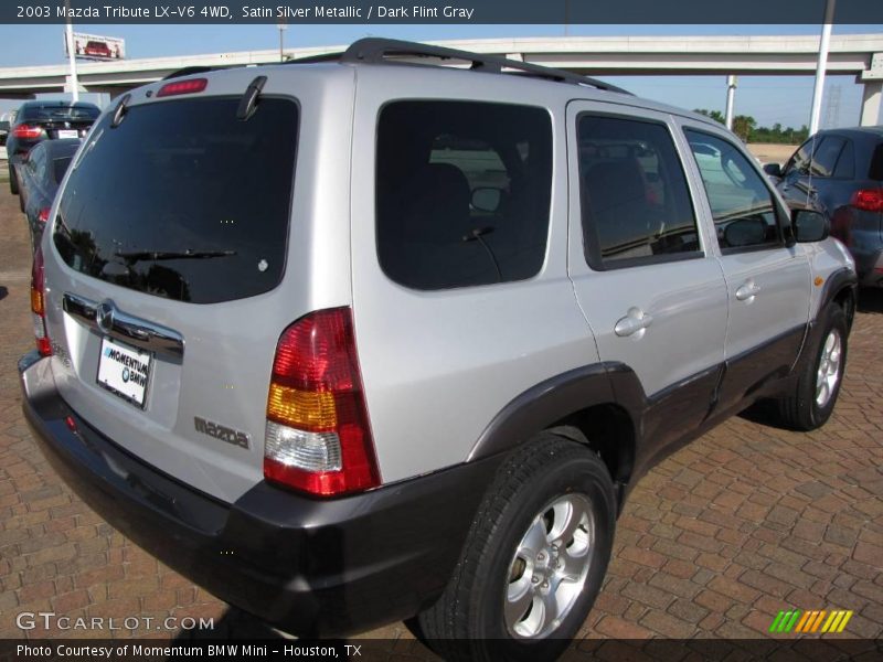 Satin Silver Metallic / Dark Flint Gray 2003 Mazda Tribute LX-V6 4WD
