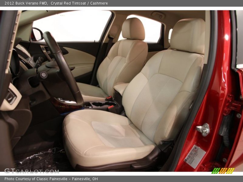 Crystal Red Tintcoat / Cashmere 2012 Buick Verano FWD
