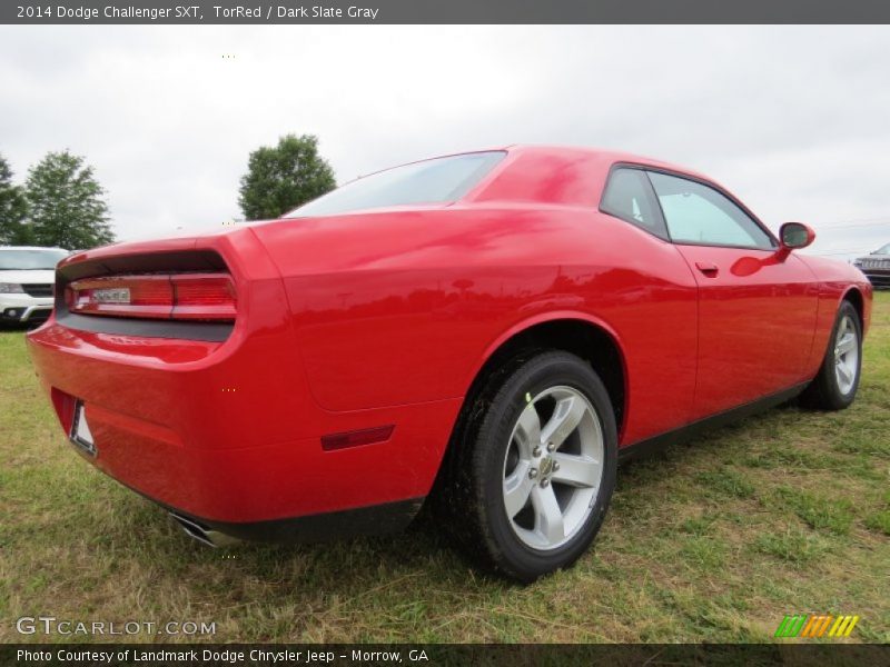 TorRed / Dark Slate Gray 2014 Dodge Challenger SXT