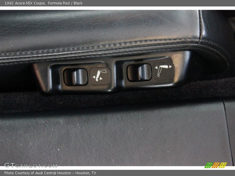 Controls of 1992 NSX Coupe