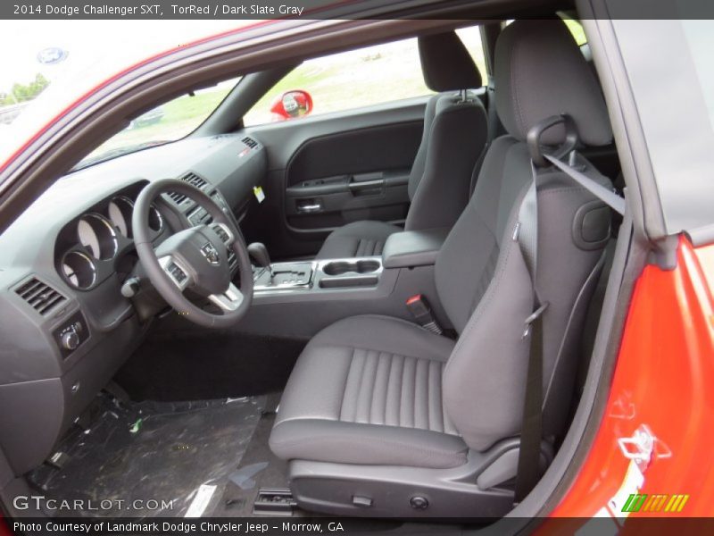 TorRed / Dark Slate Gray 2014 Dodge Challenger SXT