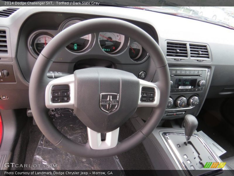 TorRed / Dark Slate Gray 2014 Dodge Challenger SXT