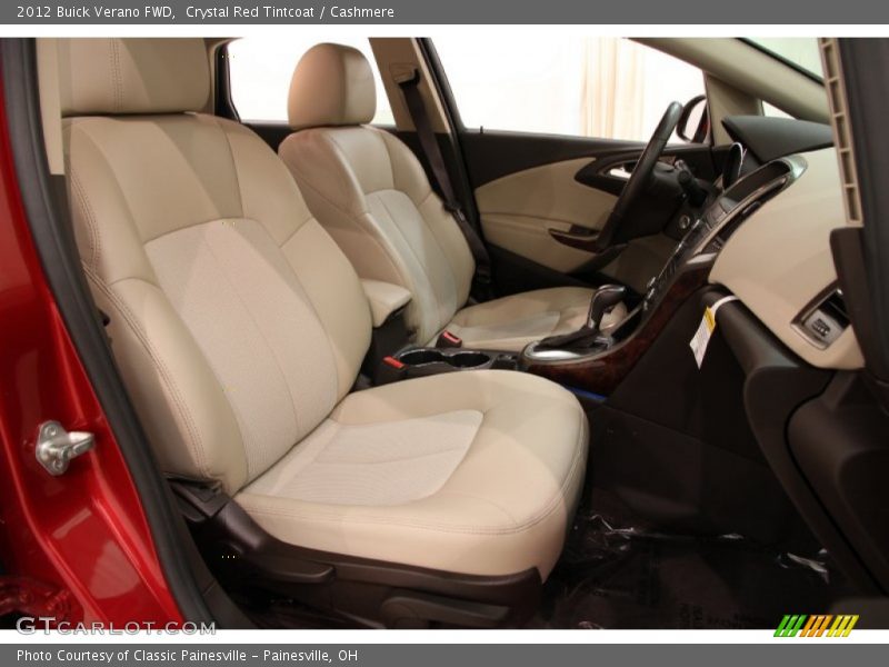 Crystal Red Tintcoat / Cashmere 2012 Buick Verano FWD