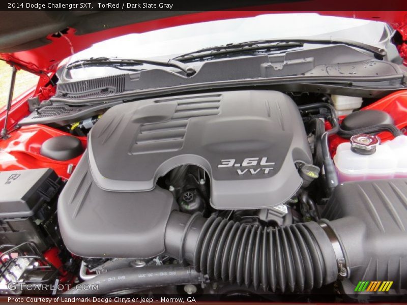TorRed / Dark Slate Gray 2014 Dodge Challenger SXT