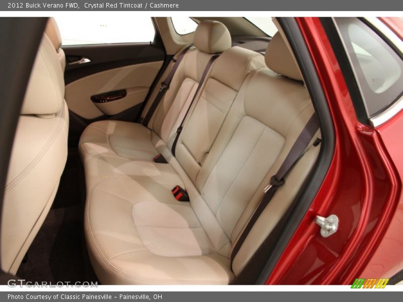 Crystal Red Tintcoat / Cashmere 2012 Buick Verano FWD