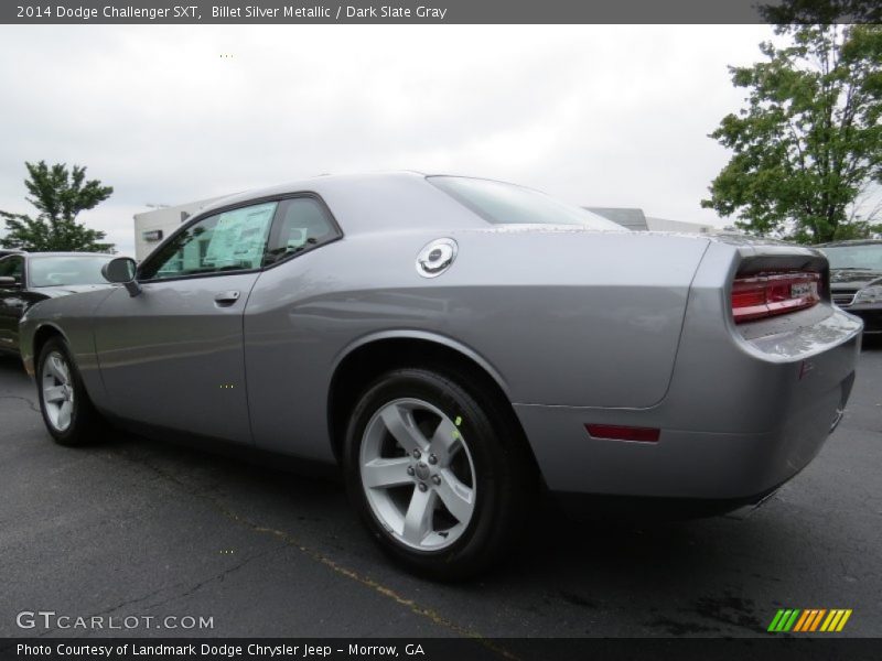 Billet Silver Metallic / Dark Slate Gray 2014 Dodge Challenger SXT