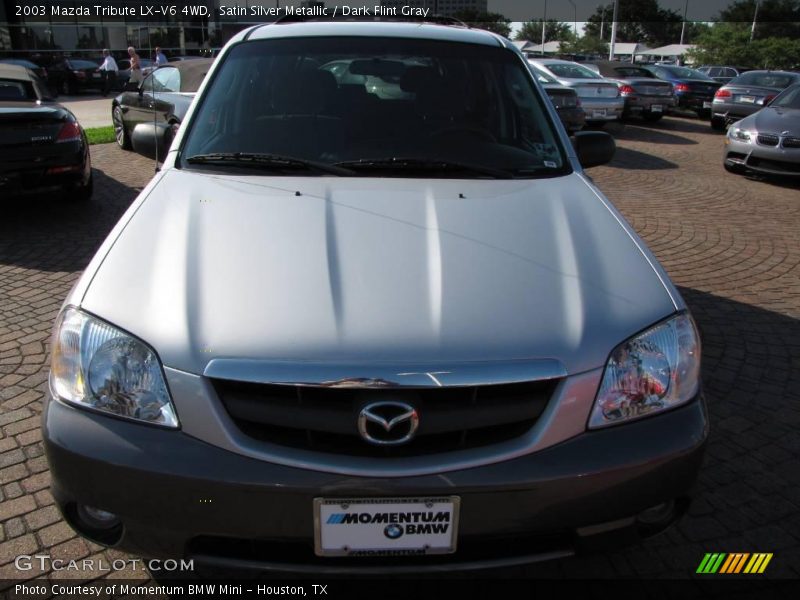 Satin Silver Metallic / Dark Flint Gray 2003 Mazda Tribute LX-V6 4WD
