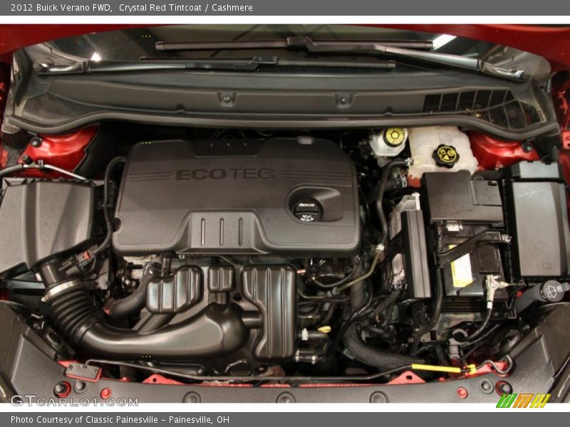 Crystal Red Tintcoat / Cashmere 2012 Buick Verano FWD