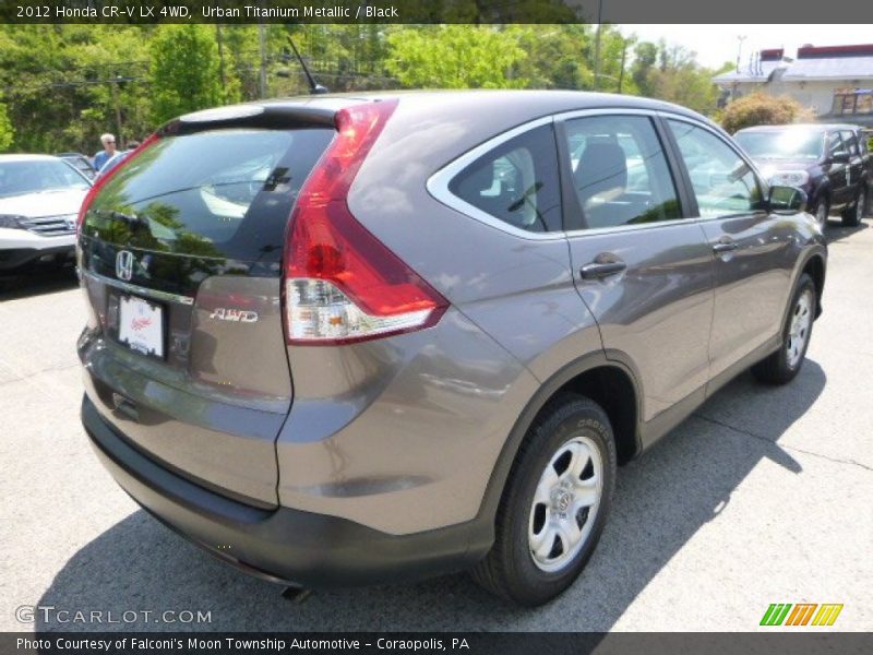 Urban Titanium Metallic / Black 2012 Honda CR-V LX 4WD