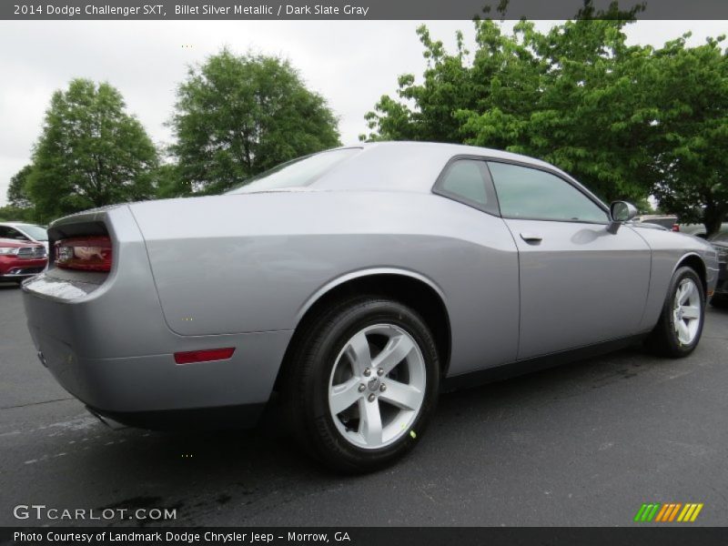 Billet Silver Metallic / Dark Slate Gray 2014 Dodge Challenger SXT