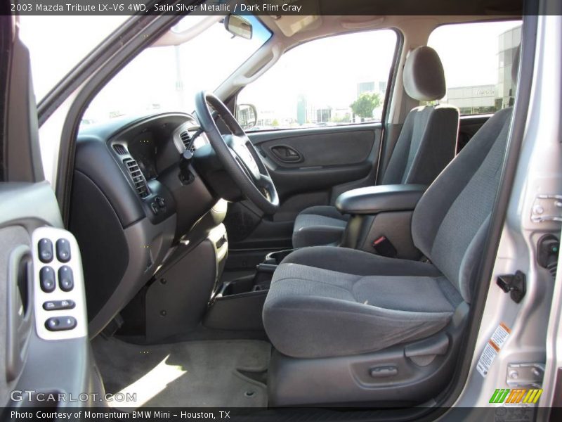 Satin Silver Metallic / Dark Flint Gray 2003 Mazda Tribute LX-V6 4WD