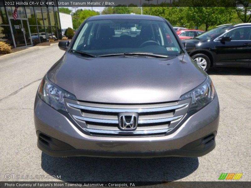 Urban Titanium Metallic / Black 2012 Honda CR-V LX 4WD