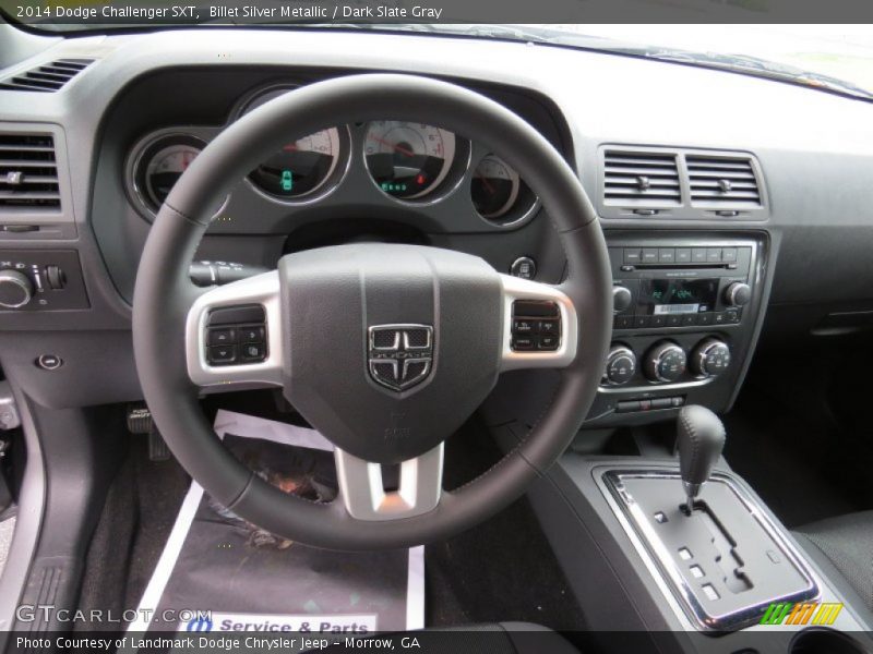 Billet Silver Metallic / Dark Slate Gray 2014 Dodge Challenger SXT