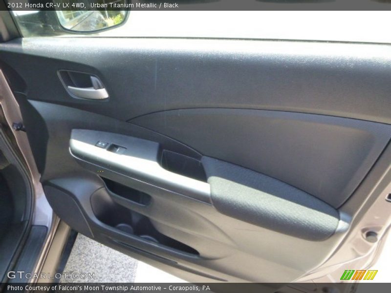 Urban Titanium Metallic / Black 2012 Honda CR-V LX 4WD