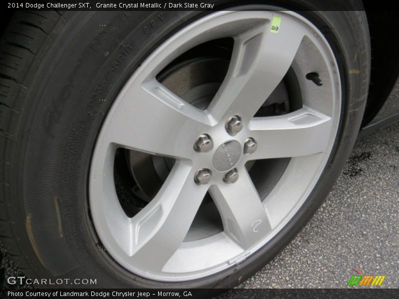 Granite Crystal Metallic / Dark Slate Gray 2014 Dodge Challenger SXT